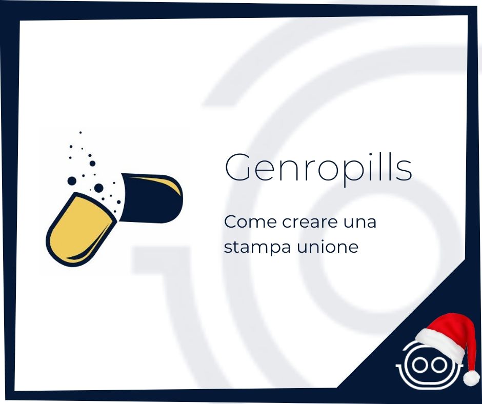 Genropill 7 - Come creare una stampa unione